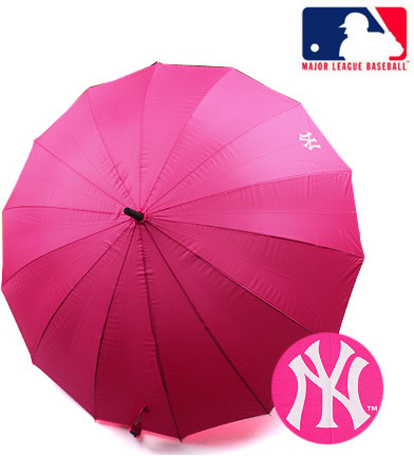 MLB 뉴욕양키즈 핫칼라 14K 58 장우산