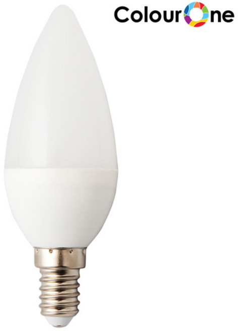 우리조명 장수램프 LED 캔들 5W E14, 전구색, 1개