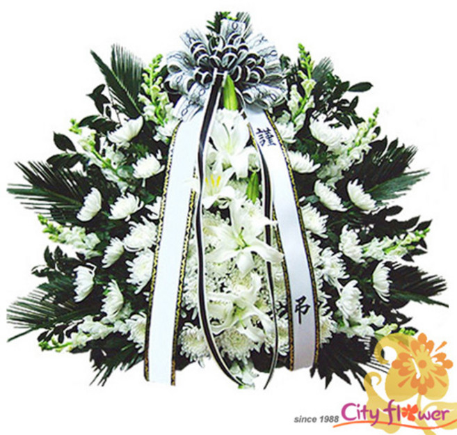 [cityflower] 근조바구니2호/전국3시간배송꽃배달/장례식장화환