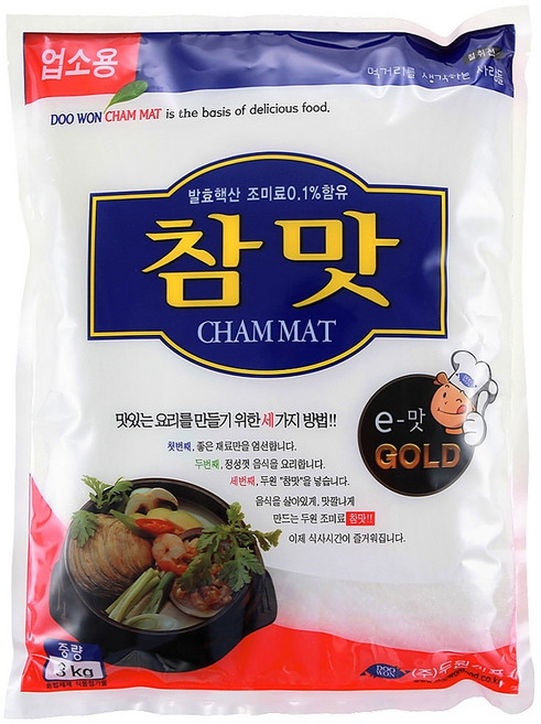 두원식품 참맛 조미료, 3kg, 1개