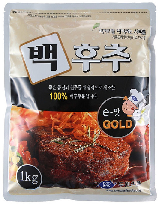 두원식품 백후추, 1kg, 1개