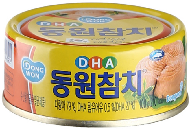 동원참치 DHA 통조림, 100g, 1개