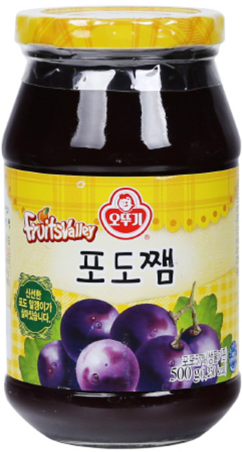 원하프포도쨈500g/오뚜기총알배송, 500g, 1개