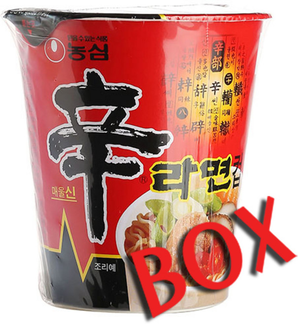 원하프박스/농심신라면(소/컵)65gx30ea총알배송, 30개