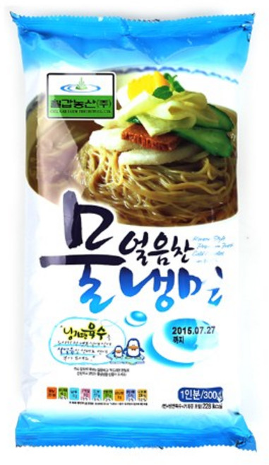 칠갑농산 얼음찬물냉면300g칠갑농산, 300g, 1개