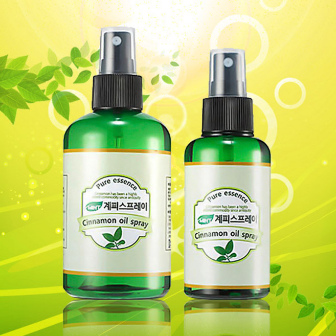 국산 Mint정품 고농축 계피스프레이 오일 200ml - 침구 의류 시나몬, 1개