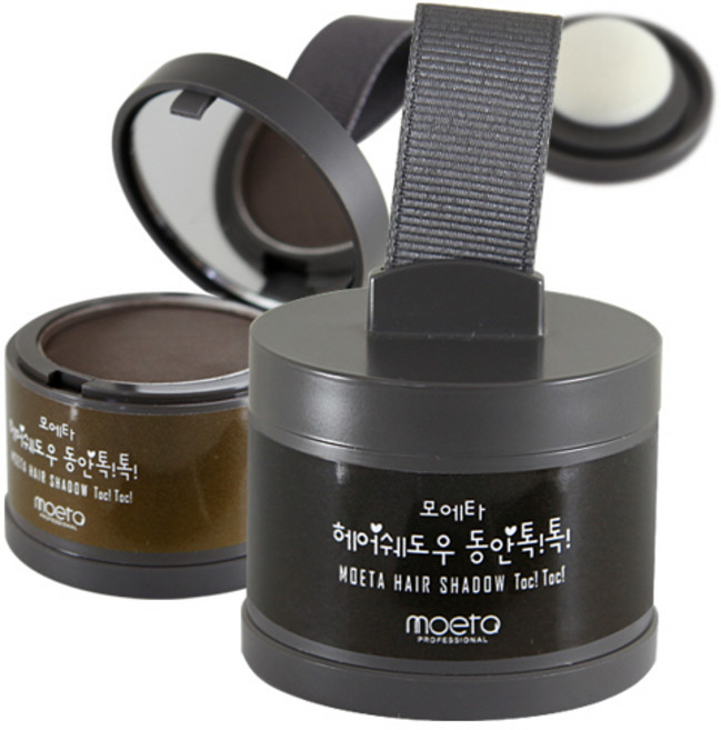 모에타 헤어쉐도우 동안톡톡, 흑색, 1개