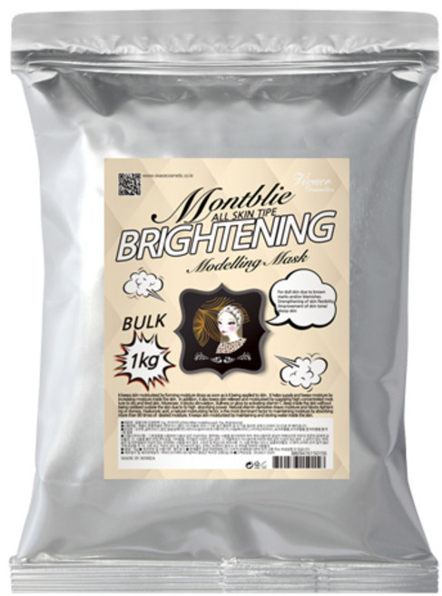 몽블리에 모델링팩 브라이트닝, 1kg, 1개, 1개입