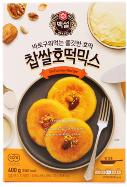 백설 찹쌀 호떡믹스, 400g, 1개
