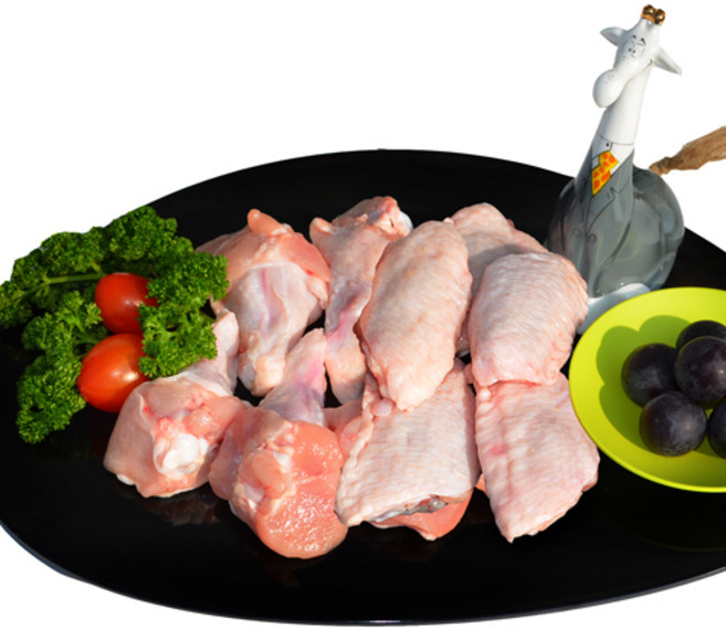 국내산 닭고기 진영 닭날개(윙+봉), 냉동, 윙봉1kg, 3개