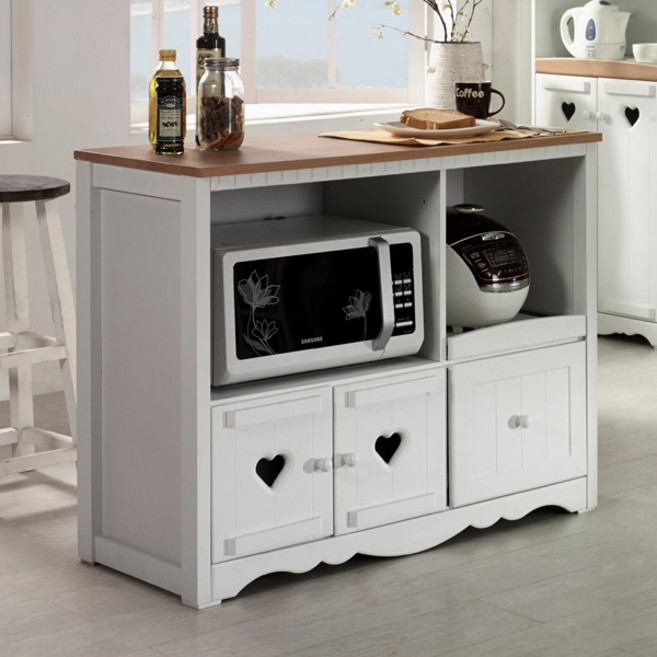 미자크 하트 아일랜드식탁 / 홈바 편수 와이드렌지대 아일랜드수납장 조리대 1000 1200, 오크화이트399037 35