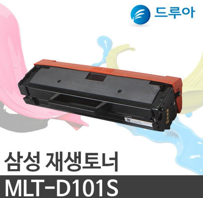 (주)티텍 [공장직영] 삼성 MLT-D101S 흑백재생토너, ML-2168, 검정(K)완제품, 1개