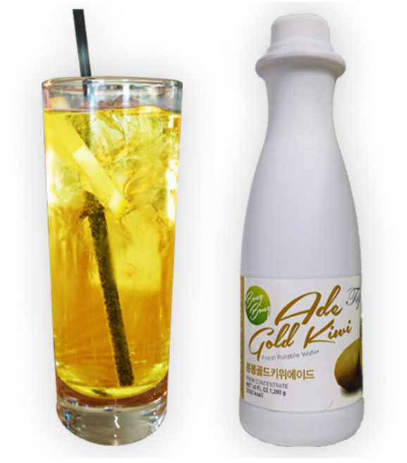 봉봉에이드 에이드 농축액 기타주스, 골드키위 1200g, 1개, 1개, 1.2L