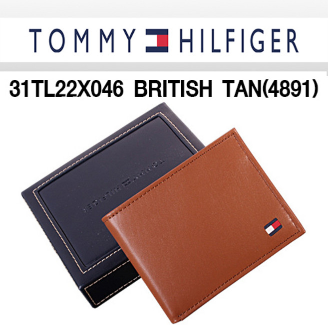 미국 직수입 타미지갑 4891 BRITISH TAN