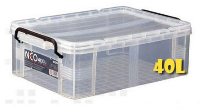 코멕스 네오박스 플라스틱용기, 40L, 1개