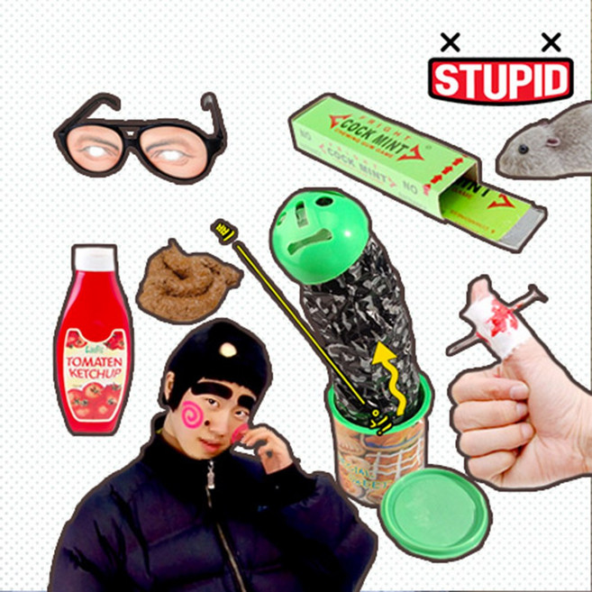 스투피드 엽기 훼이크 코믹용품 BEST 115종 총집합, 선택076 콧물, 1개