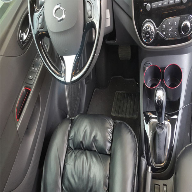 리카멘트 QM3 컵홀더+도어포켓 도어포켓 페이스리프트 전 모델만 가능합니다, 컵홀더(블랙)-도어포켓(블랙)