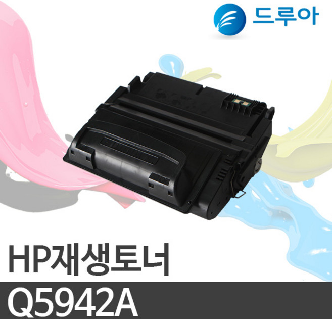 HP Q5942A 4240 4250 N 4350 DN TN, HP 4350TN 검정, 맞교환 1개, 1개