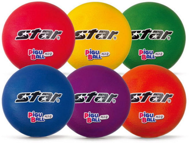스타 피구공 3호 CB853/CB823/충격완화/인체무해/스폰지재질/안전볼/STAR/피구용품, 1개