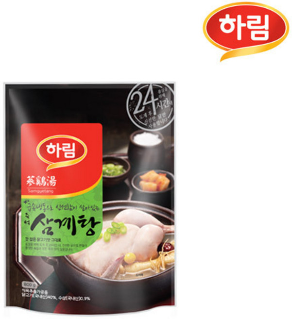 하림 즉석 삼계탕, 800g, 1개