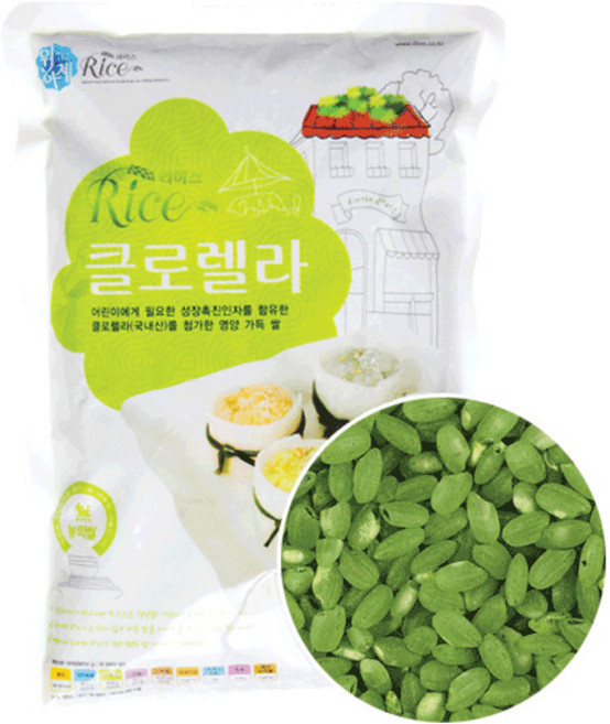 닥터브레인 위아체 클로렐라라이스 1kg, 1개