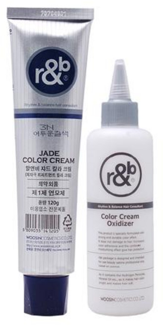 우신 알앤비 쟈드 피오레 칼라 크림 1 2제 각 120g, 쟈드 12G 크림 탈색제, 단품, 1개
