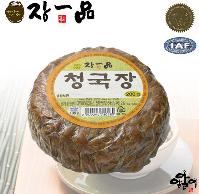 장일품 청국장, 200g, 1개, 1개