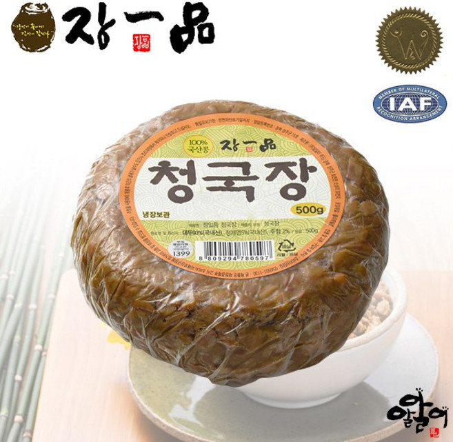 장일품 청국장, 500g, 1개, 1개