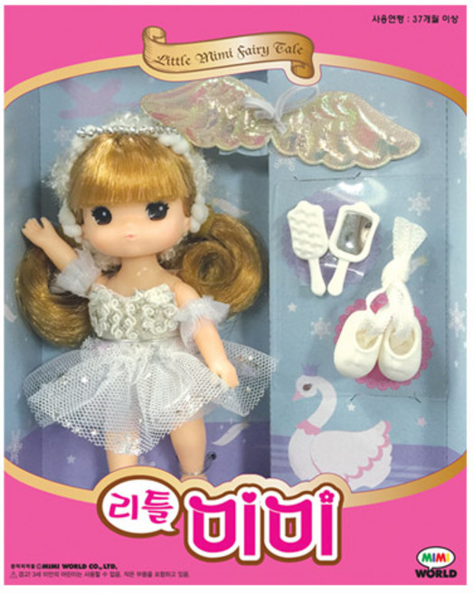 미미월드 리틀미미 인형 미미인형, 리틀미미 - 백조의호수, 15cm, 1개