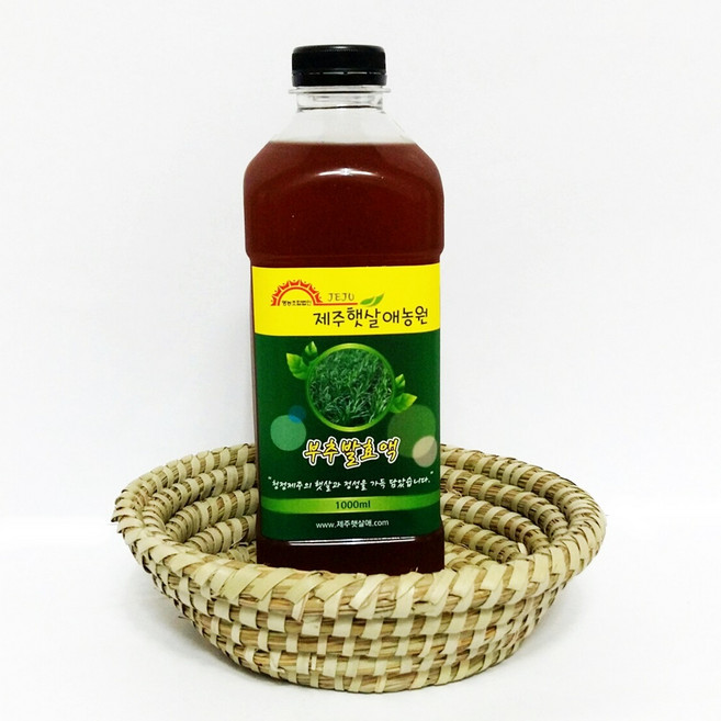 제주햇살애농원 부추발효액 1000ml, 1L, 1병