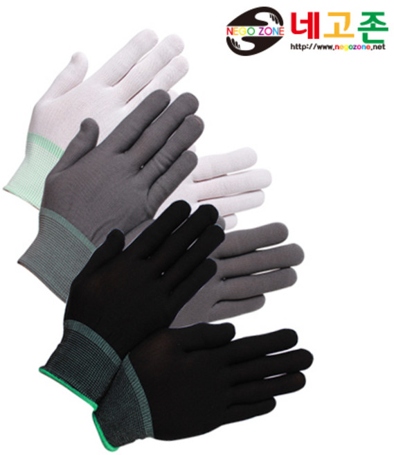 네고존 폴리 내피장갑 L, 백색, 1개