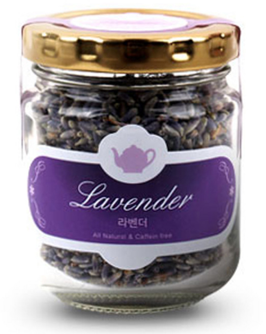 아름드레 유리병 라벤더 단일침출차, 14g, 1개입, 1개