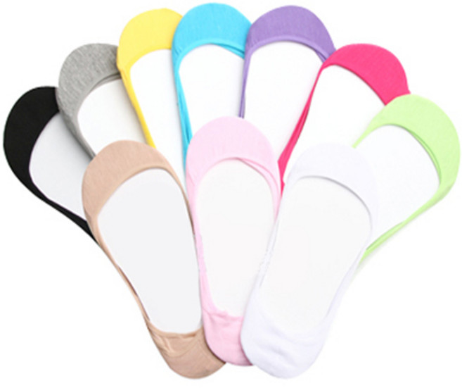 서울양말 비비드실리콘면덧신 페이크삭스