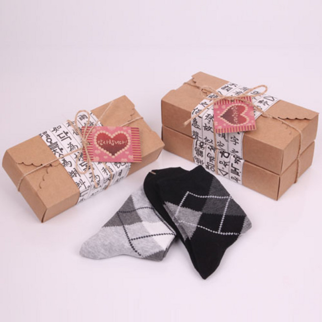 빅토 추석선물 2족세트 양말선물 양말세트 선물세트