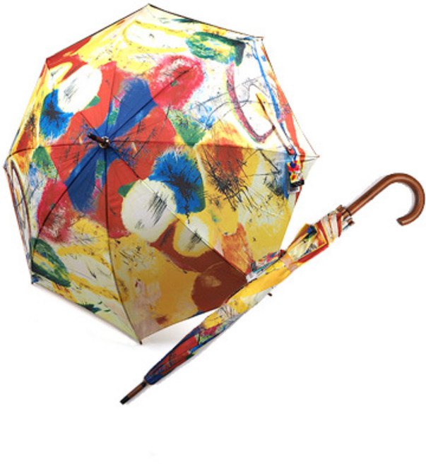 블랙스트로크 자동장우산 명화우산