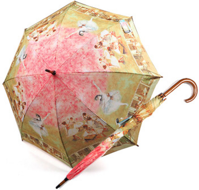 무대위의 유희 자동장우산 명화우산