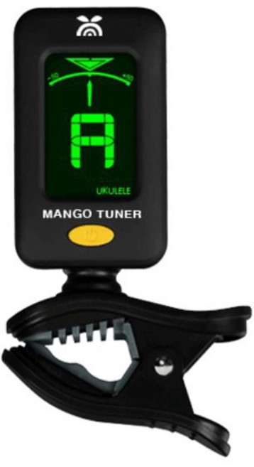 로코망고 우쿨렐레튜너 반응빠른튜너추천 조율기 튜너, 블랙, 튜너, 1개