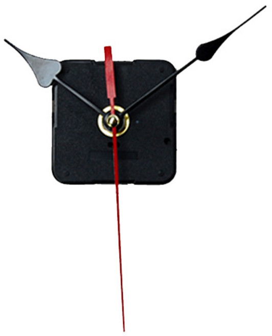 zalmon 무소음 무브먼트 DIY 시계모터 바늘, B-하트시계(1set), 1개