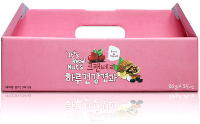 하루건강견과 크랜베리요거트 선물세트 하루견과선물세트, 25개