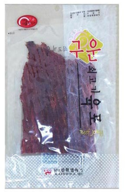 구운 우육포, 50g, 1개