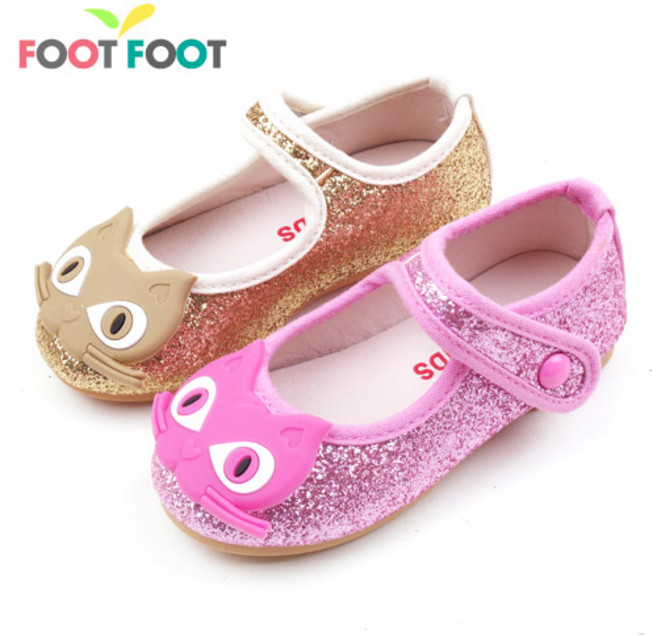 풋풋 러브야옹이 여아구두 아동구두 여아플랫 여아동신발