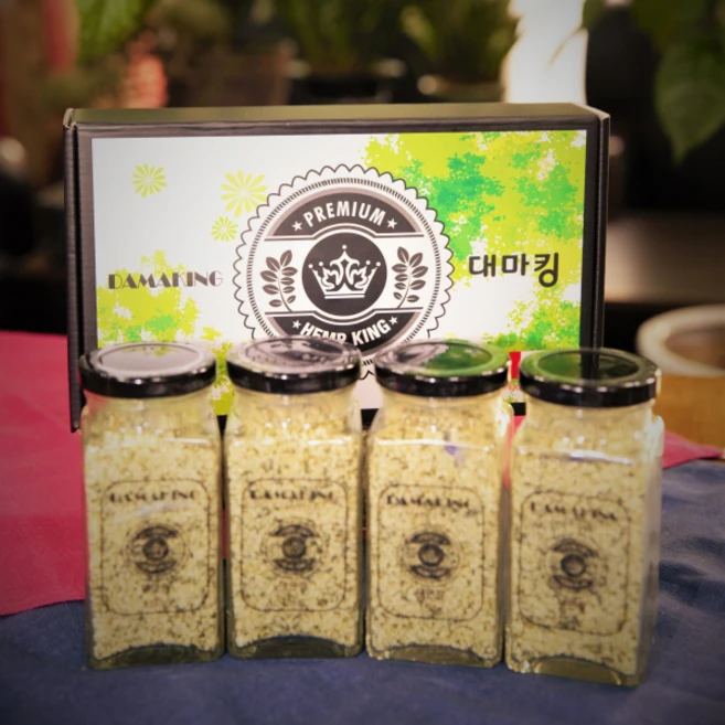 대마킹 햄프씨드 셋트(씨앗 4병), 1ea, 150g, 4병 - 쿠팡