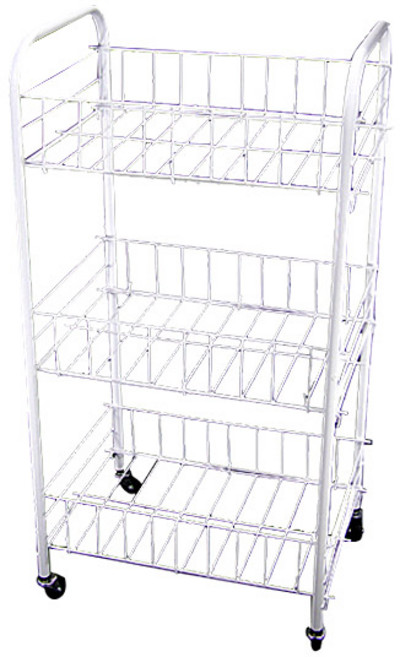 도매짱 이동식 메탈 선반 수납장 주방 진열장