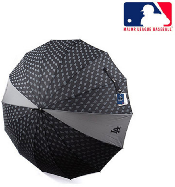 MLB 14K LA 엘에이 4폭 로고패턴 60 장우산