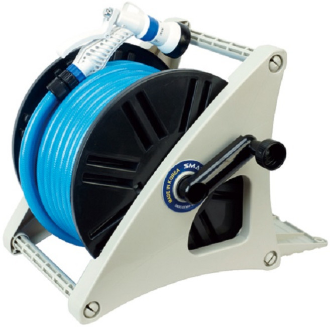 스마토 물 호스 릴 30m SM-HR30, 1개, 혼합색상