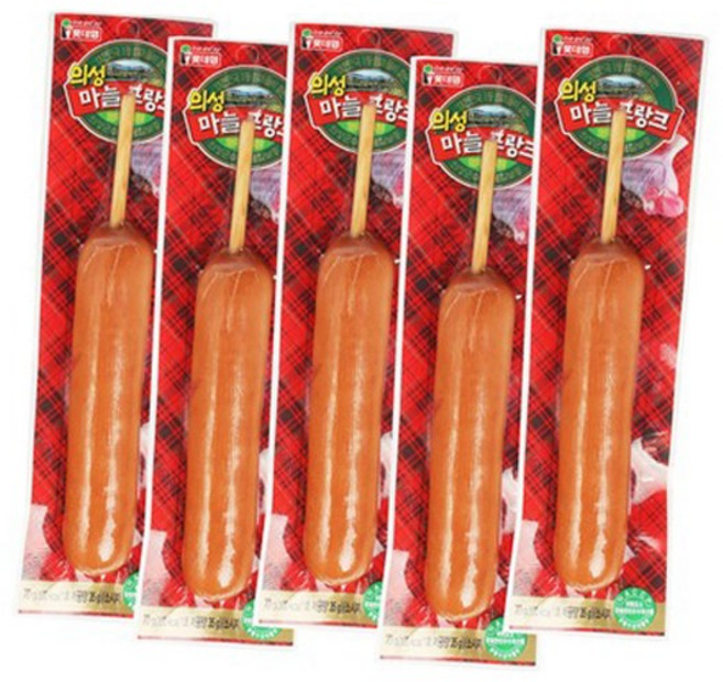 하림 한성 롯데푸드 후랑크 소세지 소시지, 70g, 10개