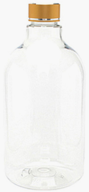 DN750 금속캡 750ml, 투명용기 골드캡, 1개