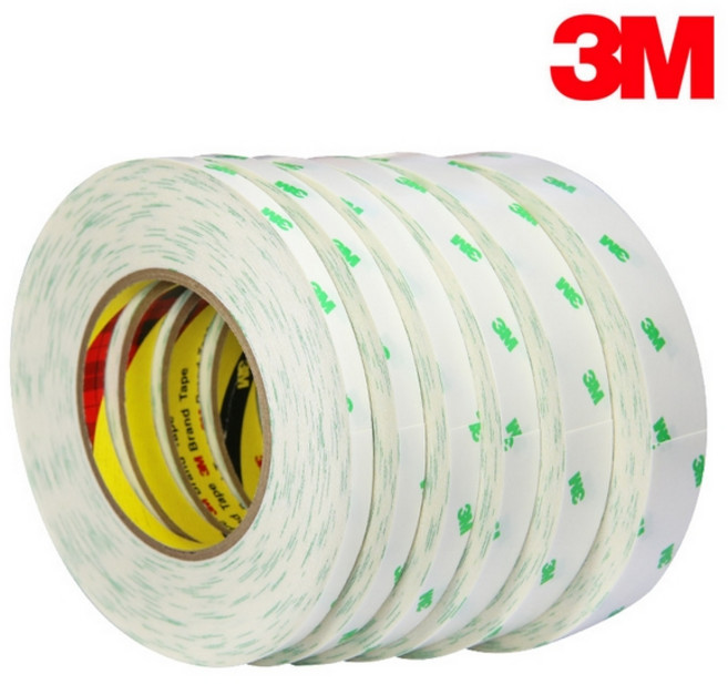 3M 찢어쓰는 얇은 화지 양면테이프 50M, 8mm, 1개