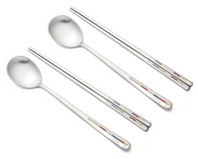 리빙한국 레이저 한수저세트 페도라, 1세트, 2벌