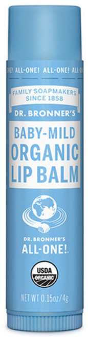 닥터브로너스 베이비 립밤, 베이비 언센티드, 4g, 1개